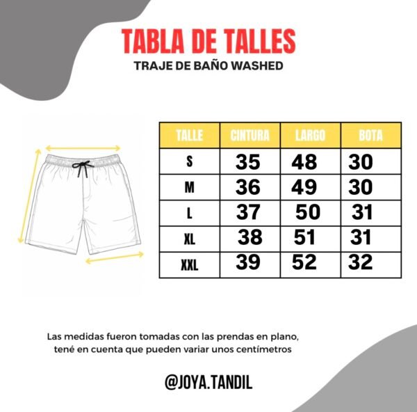 F99C83B8-A698-4D2C-A259-6D131436B1DC Traje de Baño Washed (Largas)